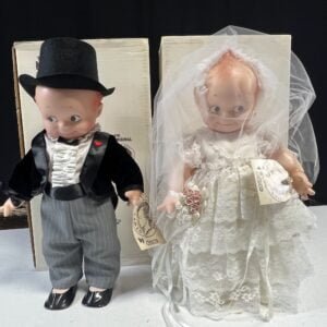 Kewpie Bride and Groom